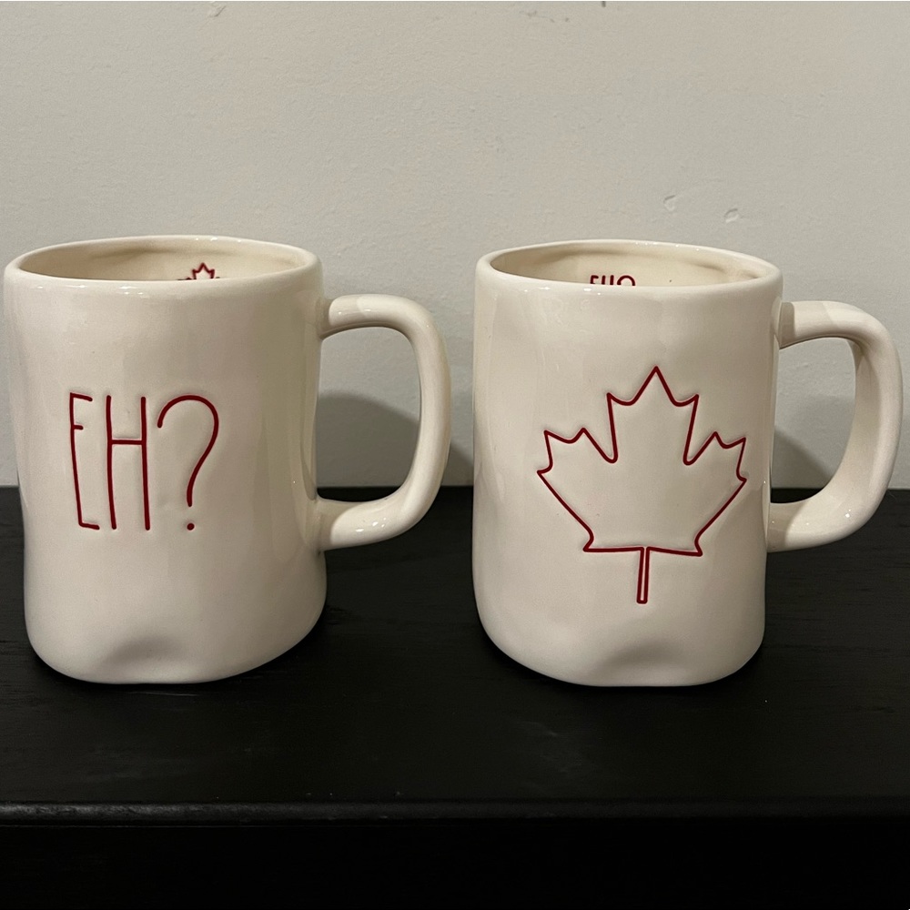 Rae Dunn Canadian mugs
